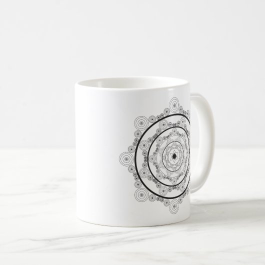 Mandala Koffiemok (Voorkant rechts)