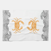 Mandala Krab Theedoek (Horizontaal)
