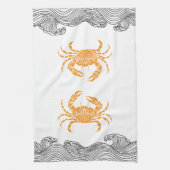 Mandala Krab Theedoek (Verticaal)