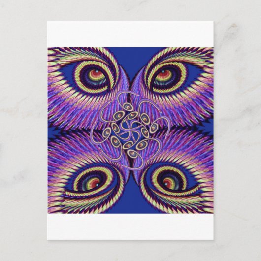 Mandala Kundalini Briefkaart (Voorkant)