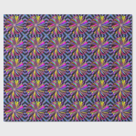 Mandala-kunst  cadeaupapier (Vlak)