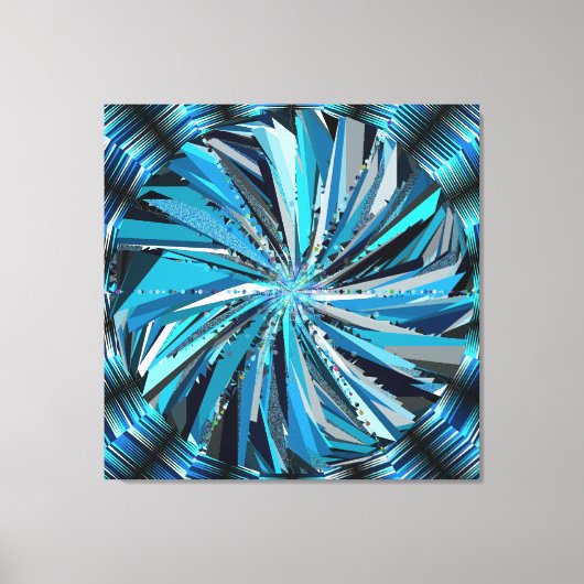 Mandala Kunst Canvas Afdruk (Voorkant)