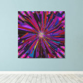 Mandala Kunst Canvas Afdruk (Insitu (Houten vloer))