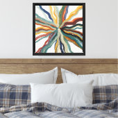 Mandala Kunst  Canvas Afdruk (Insitu (Slaapkamer))