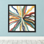 Mandala Kunst  Canvas Afdruk (Insitu (Houten vloer))