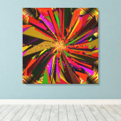 Mandala Kunst Canvas Afdruk (Insitu (Houten vloer))