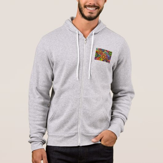 Mandala-kunst Hoodie (Voorkant)