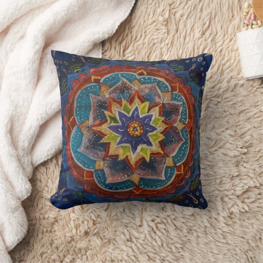 Mandala Kunst Kussen (Deken)