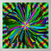 Mandala Kunst Poster (Voorkant)