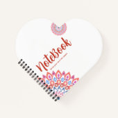MANDALA KUNST Spiraal Notebook Notitieboek (Voorkant)
