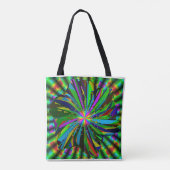 Mandala Kunst  Tote Bag (Achterkant)