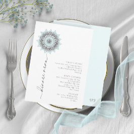 Mandala Lace Rev Wedding Lt. Blue ID968 Menu