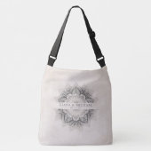 Mandala Lace Wedding Date Neutrals ID478 Crossbody Tas (Voorkant)