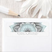 Mandala Lace Wedding Lt. Blue ID968 Etiket (Insitu)