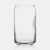 Mandala Lace Wedding Neutrals ID478 Blikvorm Glas (Links)