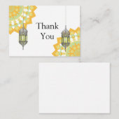 Mandala Lamp - Hartelijk dank Notitiekaartje (Voorkant / Achterkant)