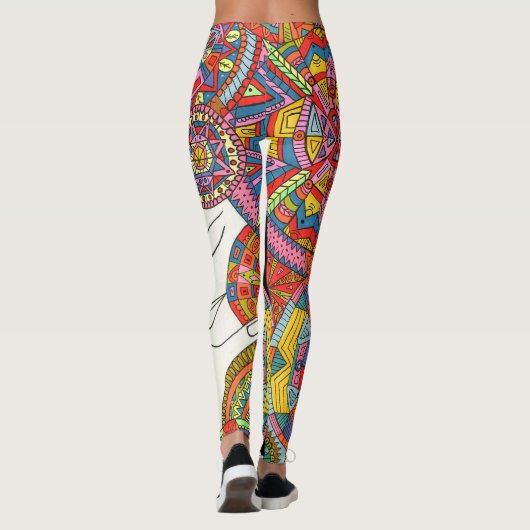 Mandala Leggings (Achterkant)