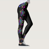Mandala Leggings Leuke kleur Galaxy Bright Star (Rechts)