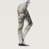 Mandala-Leggings voor Yoga en Pilates Leggings (Rechts)