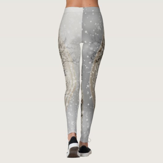 Mandala-Leggings voor Yoga en Pilates Leggings (Achterkant)