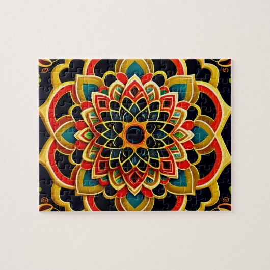 Mandala Legpuzzel (Horizontaal)