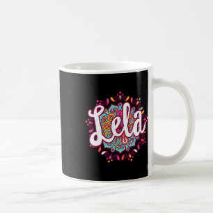 Mandala Lela Vrouwen Oma Kerstmis Verjaardag Moth Koffiemok