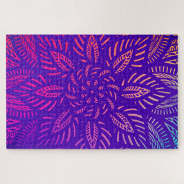 Mandala Levendig Ontwerp Legpuzzel