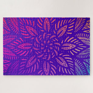 Mandala Levendig Ontwerp Legpuzzel