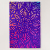 Mandala Levendig Ontwerp Legpuzzel (Verticaal)