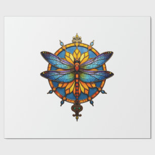 Mandala Libel Lumineuze Heilige Geometrie Spiritue Cadeaupapier