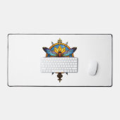Mandala Libelle Lichtgevende Heilige Geometrie Spi Bureaumat (Keyboard & Muis)