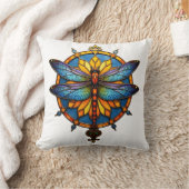 Mandala Libelle Lichtgevende Heilige Geometrie Spi Kussen (Deken)