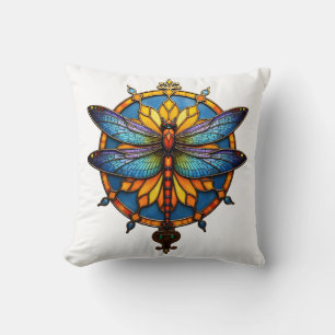 Mandala Libelle Lichtgevende Heilige Geometrie Spi Kussen