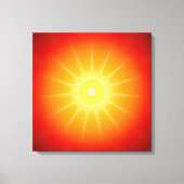 Mandala lichte geest canvas afdruk (Voorkant)