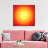 Mandala lichte geest canvas afdruk (Insitu (Woonkamer))