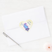 Mandala liefde: stralende Sticker kunst (Envelop)
