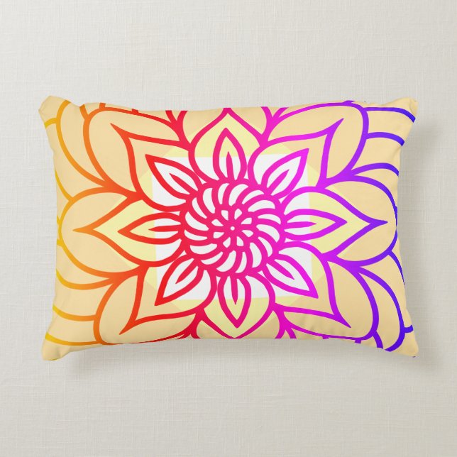 Mandala Light Accent Kussen (Voorkant)