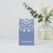 MANDALA LOGO Aangepaste YOGA INSTRUCTEUR Visitekaartje (Staand voorkant)