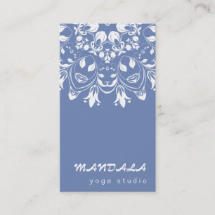 MANDALA LOGO Aangepaste YOGA INSTRUCTEUR Visitekaartje