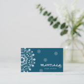 MANDALA LOGO GEPERSONALISEERD YOGA INSTRUCTOR BEDR VISITEKAARTJE (Staand voorkant)