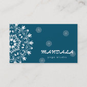 MANDALA LOGO GEPERSONALISEERD YOGA INSTRUCTOR BEDR VISITEKAARTJE (Voorkant)