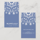 MANDALA LOGO GEPERSONALISEERD YOGA INSTRUCTOR VISITEKAARTJE (Voorkant / Achterkant)