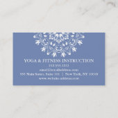 MANDALA LOGO GEPERSONALISEERD YOGA INSTRUCTOR VISITEKAARTJE (Achterkant)