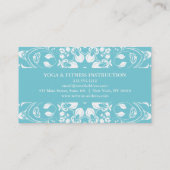 MANDALA LOGO GEPERSONALISEERD YOGA INSTRUCTOR VISITEKAARTJE (Achterkant)