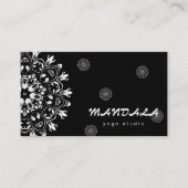 MANDALA LOGO GEPERSONALISEERD YOGA INSTRUCTOR VISITEKAARTJE (Voorkant)