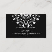 MANDALA LOGO GEPERSONALISEERD YOGA INSTRUCTOR VISITEKAARTJE (Achterkant)