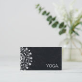 MANDALA LOGO GEPERSONALISEERD YOGA INSTRUCTOR VISITEKAARTJE (Staand voorkant)