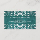 MANDALA LOGO GEPERSONALISEERD YOGA INSTRUCTOR VISITEKAARTJE (Achterkant)