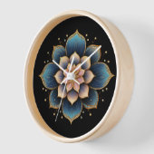 Mandala Lotus Bloem met Sprankelende Kristallen (Hoek)