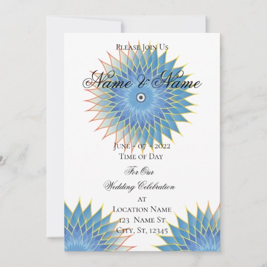 Mandala Lotus Blossom Thunder_Cove Kaart (Voorkant)